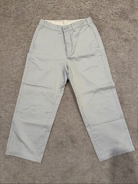 Uniqlo Men's Light Gray Chino Trousers